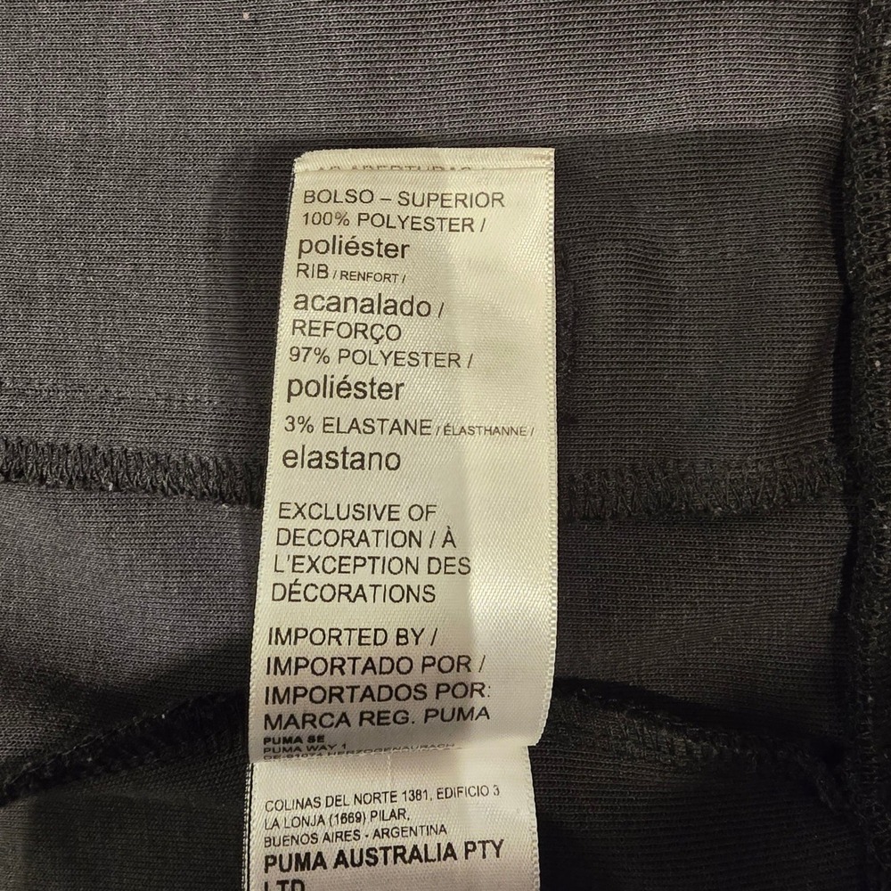 PUMA Scuderia Ferrari MT7 Style Full Zip Jacket Mens Black Casual Athletic Outer - Picture 8 of 10